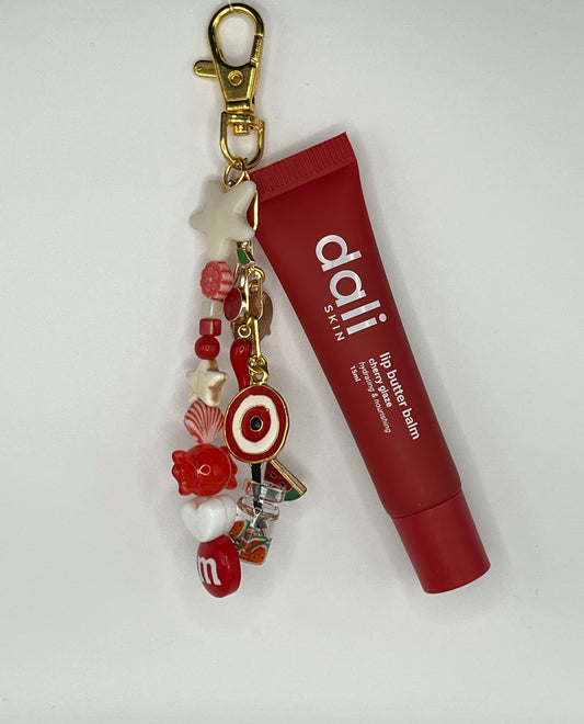 Cerise Lip Balm Chain